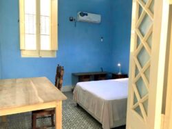 Blue resident room Blue resident room