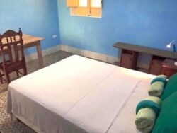 Blue resident room Blue resident room